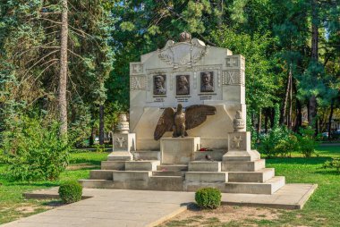 Moldova 'nın Kişinev kentindeki Katedral Parkı' ndaki Anıt