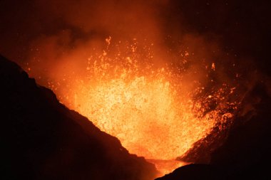 Cumbre Vieja 'da volkan patlaması, La Palma Adası, Kanarya Adaları
