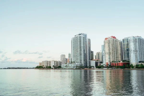 Brickell Skyline Miami Florida Hermosa —  Fotos de Stock
