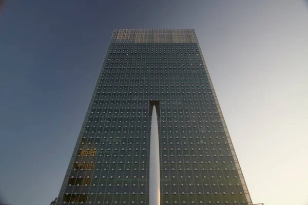 Fachada Edifício Kpn Centro Roterdão — Fotografia de Stock