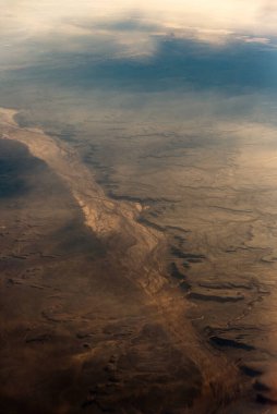 Sahra tatlısını yukarıdan gün batımında görebilirsiniz.