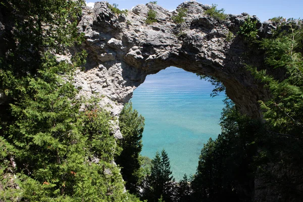 Arco Rock Mackinac Island — Zdjęcie stockowe