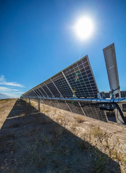 Fazenda Solar Califórnia Central — Fotografia de Stock