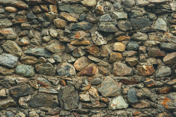 Taş Bir Duvarın Dokusu Eski Kale Taşından Duvar Dokusu Arka — Stok fotoğraf