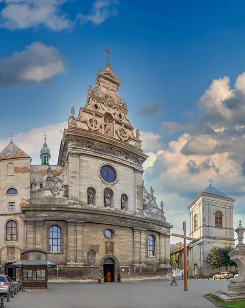 Lviv Oekraïne 2021 Bernardine Klooster Oude Stad Van Lviv Oekraïne — Stockfoto