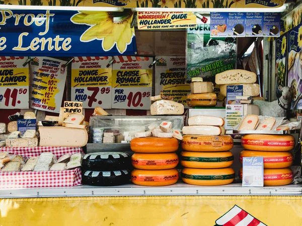 Delicioso Quiosque Queijo Holandês — Fotografia de Stock