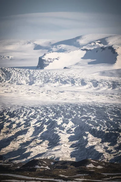 Island Fryst Isberg Glaciär Natur Resor — Stockfoto