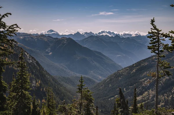 北のカスケードの美しい山のシーン — ストック写真