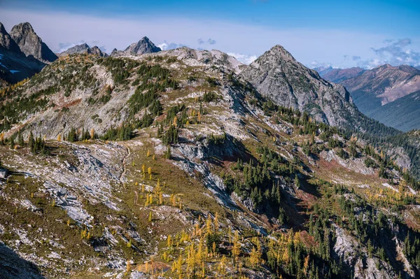 Montanhas Cascata Norte Outono — Fotografia de Stock