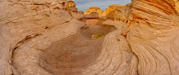 Formation Area Glen Canyon Recreation Area Called Cove Winds Located — 图库照片