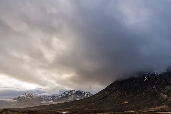 Batı Highlands Yolu Skoçya Yürüyüş Kış — Stok fotoğraf