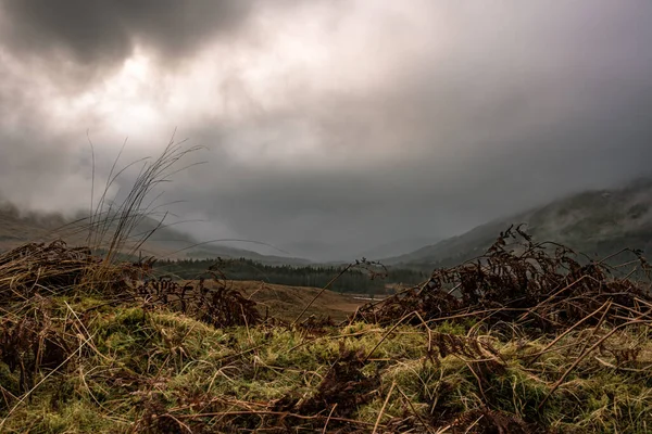 West Highlands Way Vandring Skottland Vinter — Stockfoto