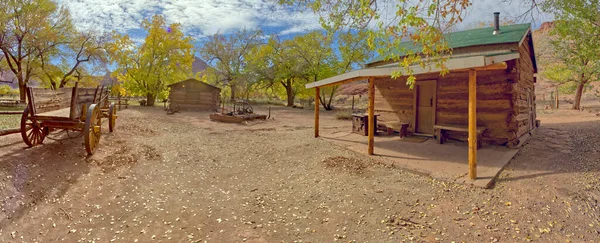 Edificios Pioneros Histórico Rancho Lonely Dell Lee Ferry Cerca Del — Foto de Stock