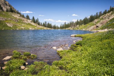 Eagles Nest Wilderness, Colorado 'da yürüyüş yaparken çekilmiş manzara fotoğrafları.