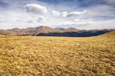 Landscape photograph of Mount Evans, Colorado