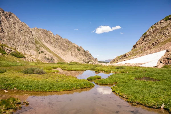 Krajobraz Zdjęcia Zrobione Podczas Wędrówki Eagles Nest Wilderness Kolorado — Zdjęcie stockowe