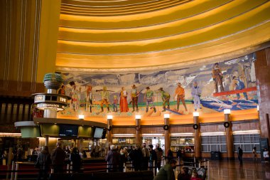 interior of Union Terminal in Cincinnati, Ohio