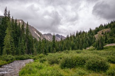 Fotoğraflar Eagles Nest Wilderness, Colorado 'da sırt çantası gezisinde çekildi.