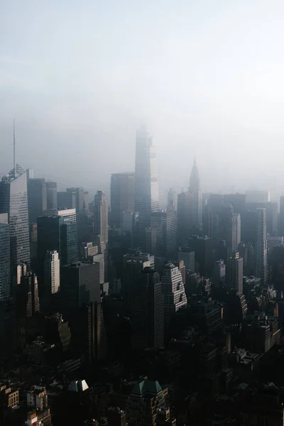 New York Taki Binaların Gökdelenlerin Manzarası — Stok fotoğraf