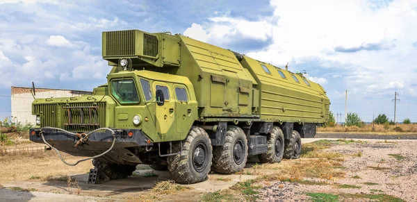 Pobugskoe ウクライナ09 2019 晴れた日に ウクライナのソ連戦略核戦力博物館の古い軍事機器 — ストック写真