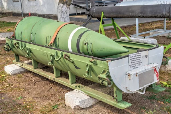 Pobugskoe Ukraine 2019 Old Military Equipment Soviet Strategic Nuclear Forces — Stock Photo, Image