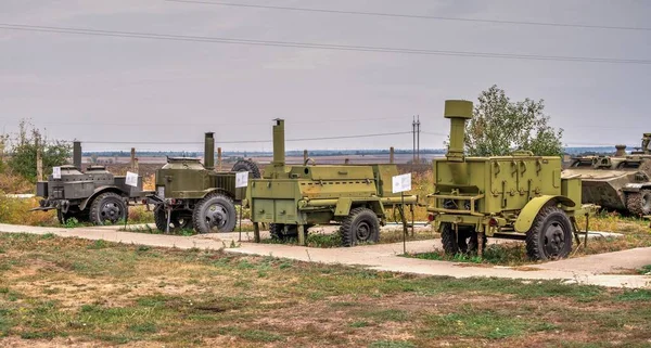 Pobugskoe Ukraine 2019 Old Military Equipment Soviet Strategic Nuclear Forces — Stock Photo, Image