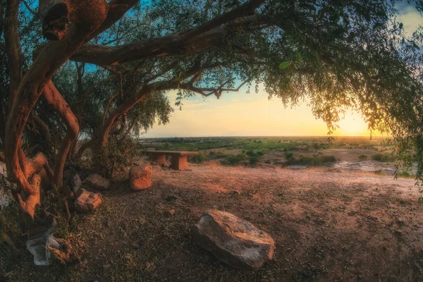 Khadir 'den gün batımı görünümü