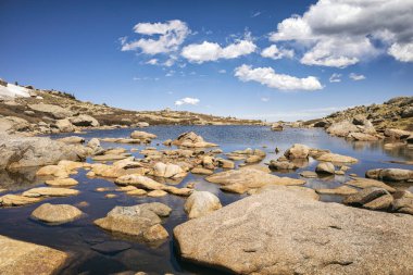Colorado 'daki Evans Dağı' ndaki manzara.