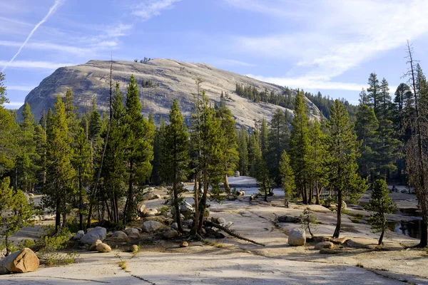 Szeroki Krajobraz Parku Narodowego Yosemite — Zdjęcie stockowe