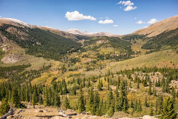 Kolory Jesieni Górach Skalistych Kolorado Usa — Zdjęcie stockowe
