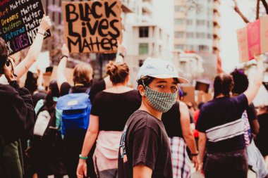 Siyahların Yaşamları Yürüyüşü Yürüyüşü.