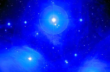M45 Pleiades 'in Yedi Kız Kardeşi