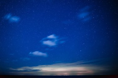 Sicilya Işıkları Malta 'dan görüldüğü gibi