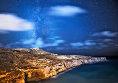 Fomm ir-Rih uçurumlarında meteor patlaması