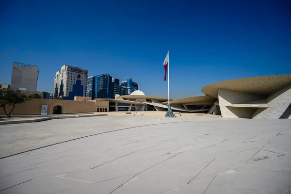 Museo Nacional Qatar Patio — Foto de Stock