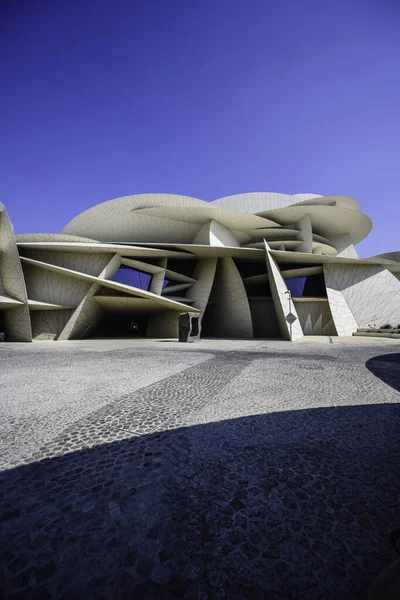 Museo Nazionale Del Qatar Ingresso — Foto Stock