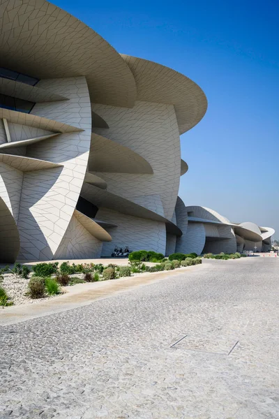 Museo Nacional Qatar Frontside — Foto de Stock