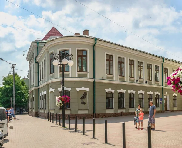 이바노 프랑키 우크라이나 2021 구름낀 여름날 우크라 이바노 키프스 시가지의 — 스톡 사진