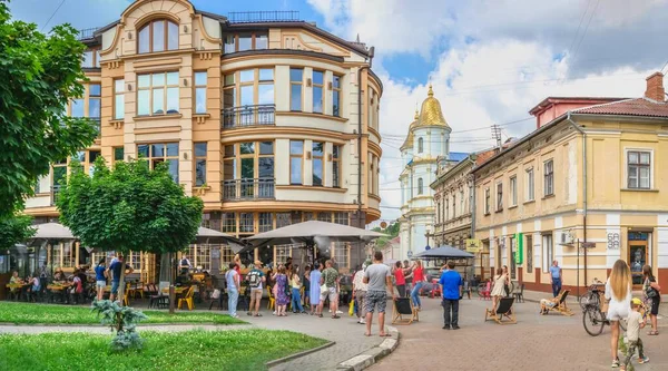 Ivano Frankivsk Ukraine 2021 Streets Old Town Ivano Frankivsk Ukraine — Stock Photo, Image