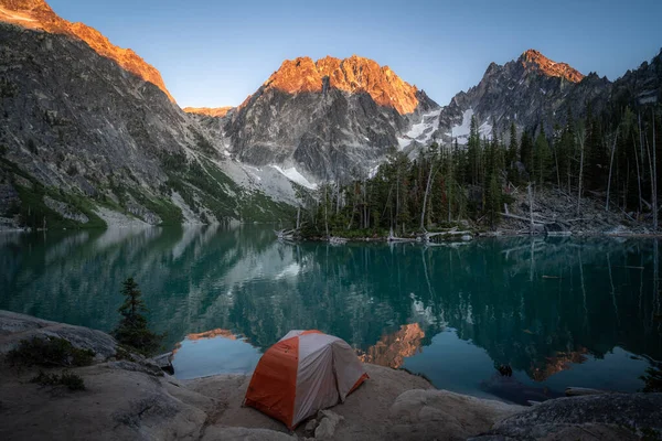 Sunset Colchuck Lake Enchantments — Stock Photo, Image