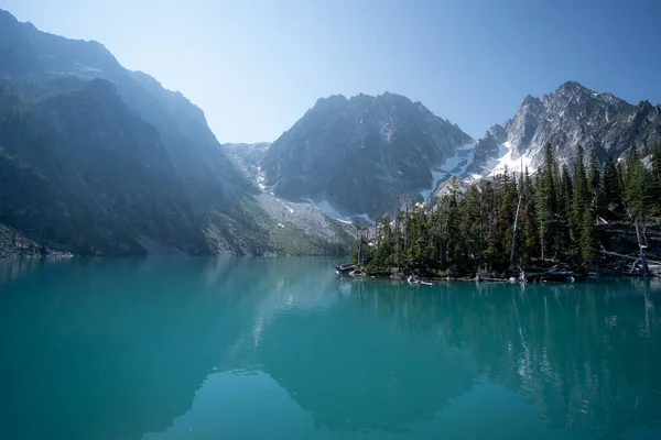 Turquoise Blue Colchuck Lake Enchantments — Stock Photo, Image