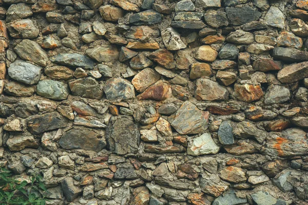 Taş Bir Duvarın Dokusu Eski Kale Taşından Duvar Dokusu Arka — Stok fotoğraf