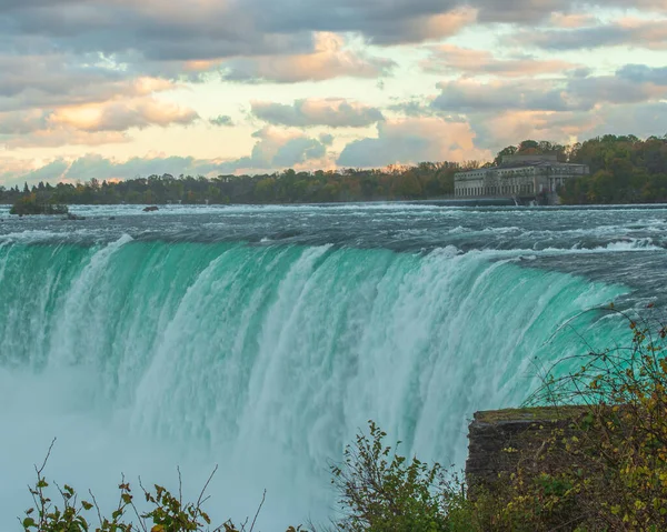 Niagara Padá Zimě Kanadě — Stock fotografie