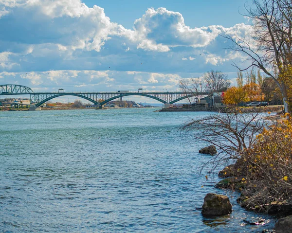 Bridge Joins Borders — Stock Photo, Image