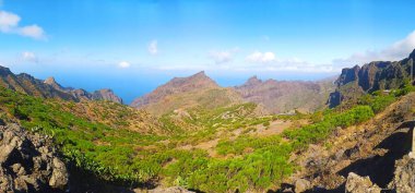 Masca Panoramisi (Tenerife, Kanarya Adaları)