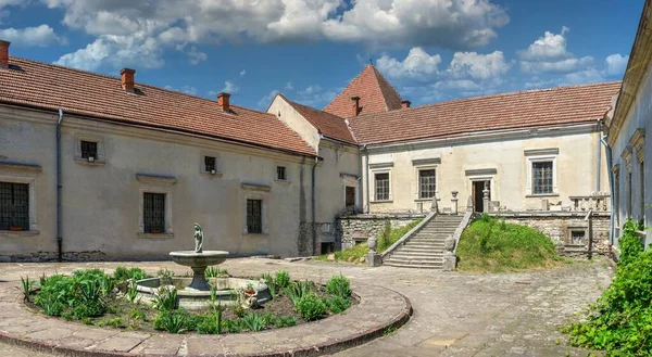 Svirzh Ukraine 2021 Château Svirzh Dans Région Lviv Ukraine Par — Photo