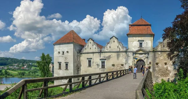 Svirzh Ukraine 2021 Svirzh Castle Lviv Region Ukraine Sunny Summer — Stock Photo, Image