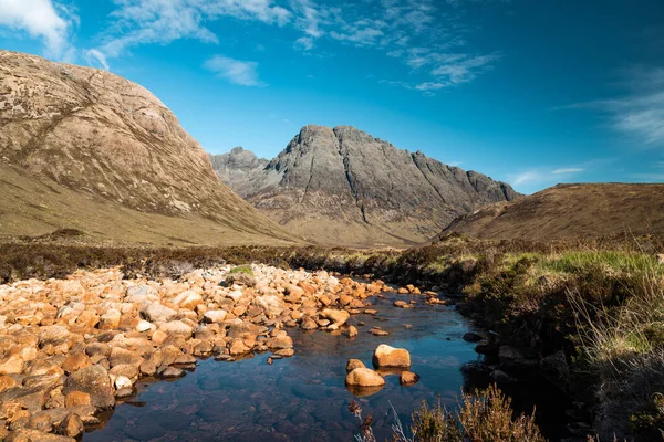 Uitzicht Vanaf Rivier Cuilin Hills — Stockfoto