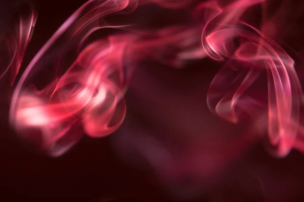 Güzel Kırmızı Pembe Dumanlar — Stok fotoğraf