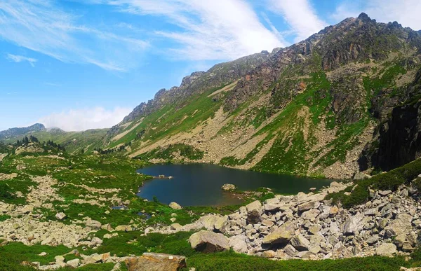 Lago Estagnol Canillo Andorra — Fotografia de Stock